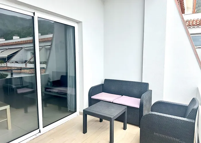 Apartament Pambnb - Chic Seaview With Gym & Kids Park Bajamar (La Laguna)